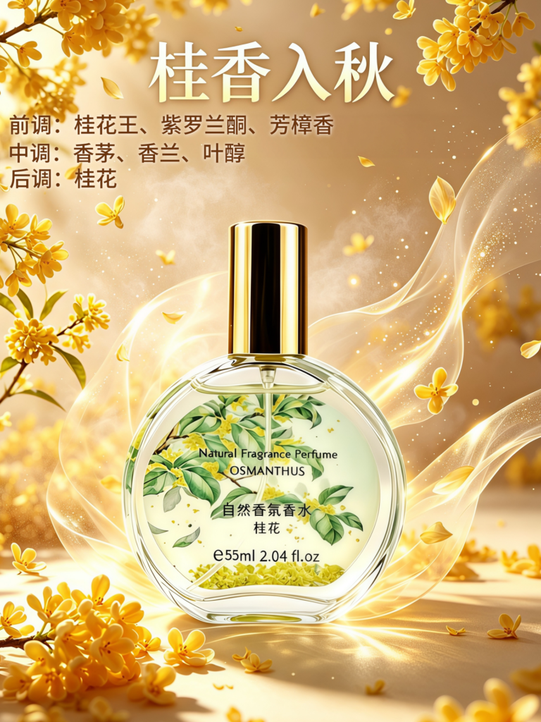 巨好聞！聞過就忘不掉的桂花香水梔子花茉莉清新淡香小衆香薰留香